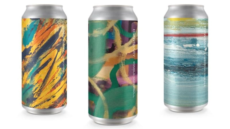 Some of the striking designs from Boundary Brewing