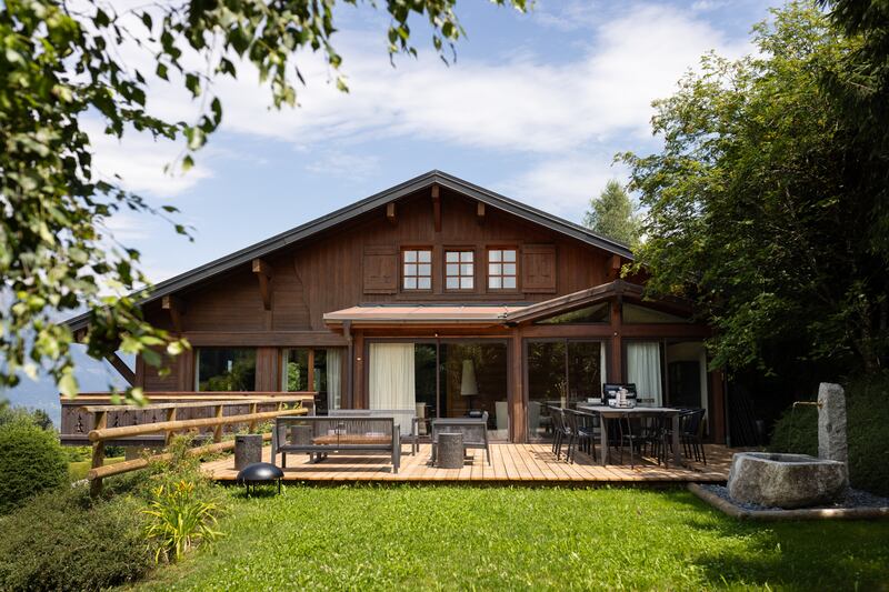 An August Collection home in the French Alps