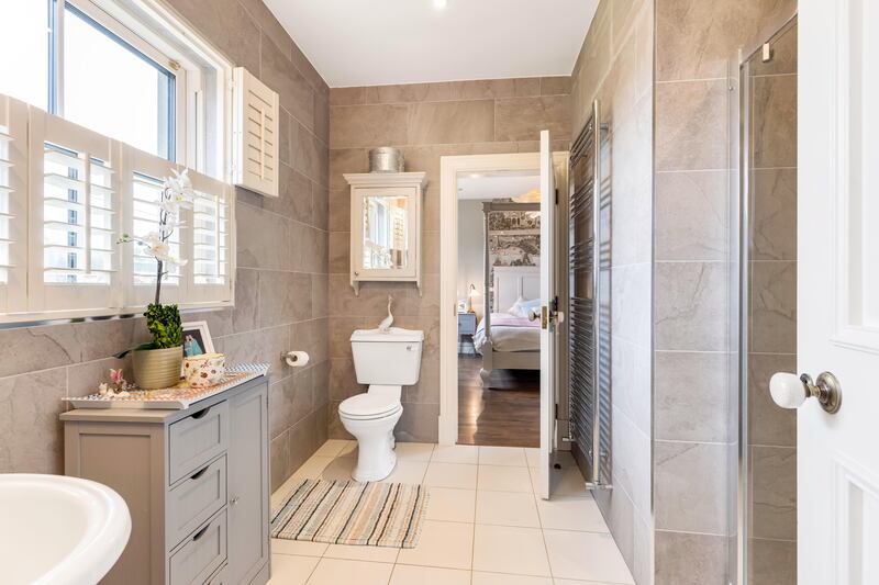 Jack and Jill bathroom