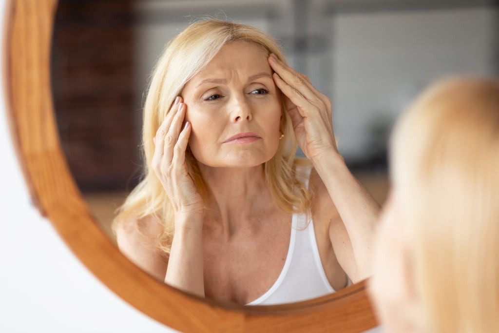 As oestrogen declines, so does the skin’s ability to stay firm, hydrated and resilient. Photograph: iStock