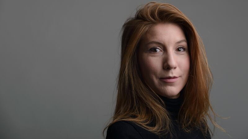 Journalist Kim Wall, who vanished on August 10th, when she left the port of Copenhagen on the UC3 Nautilus, a submarine built and operated by Peter Madsen. Photograph: Tom Wall via The New York Times