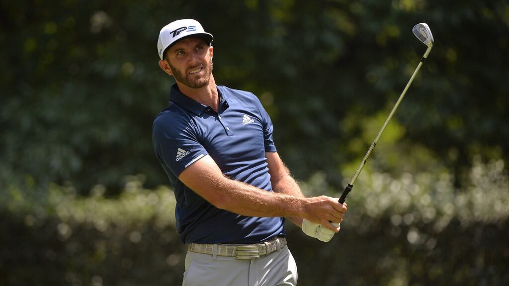 Dustin Johnson wins the WGC-Mexico Championship golf tournament at Chapultecpec Golf Club. Photograph: Orlando Ramirez/USA Today