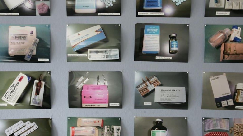 Of the overall population presenting, including men and women and those using several different drugs, 7 per cent were injecting steroids, which are associated with bodybuilding.