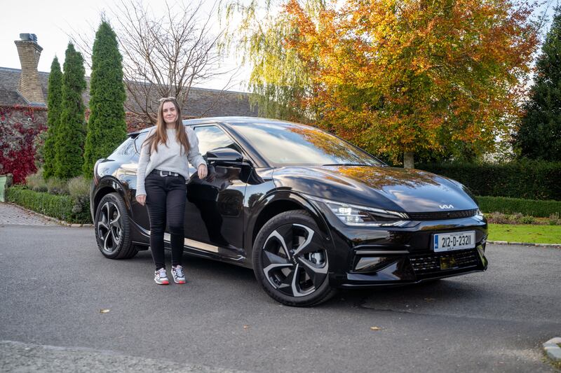 Melanie May: ‘This car is seriously striking and judging by the heads turning as it passes, I don’t think it will have many detractors’. Photograph: Conor Mulhern