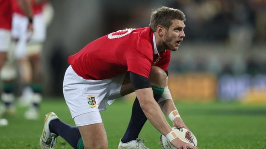 Dan Biggar will join Northampton from the Ospreys next summer. Photograph: Billy Stickland/Inpho