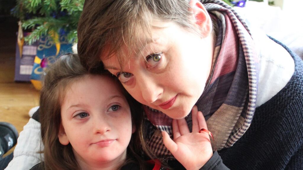 Sarah Fitzgibbon and her daughter Poppy.