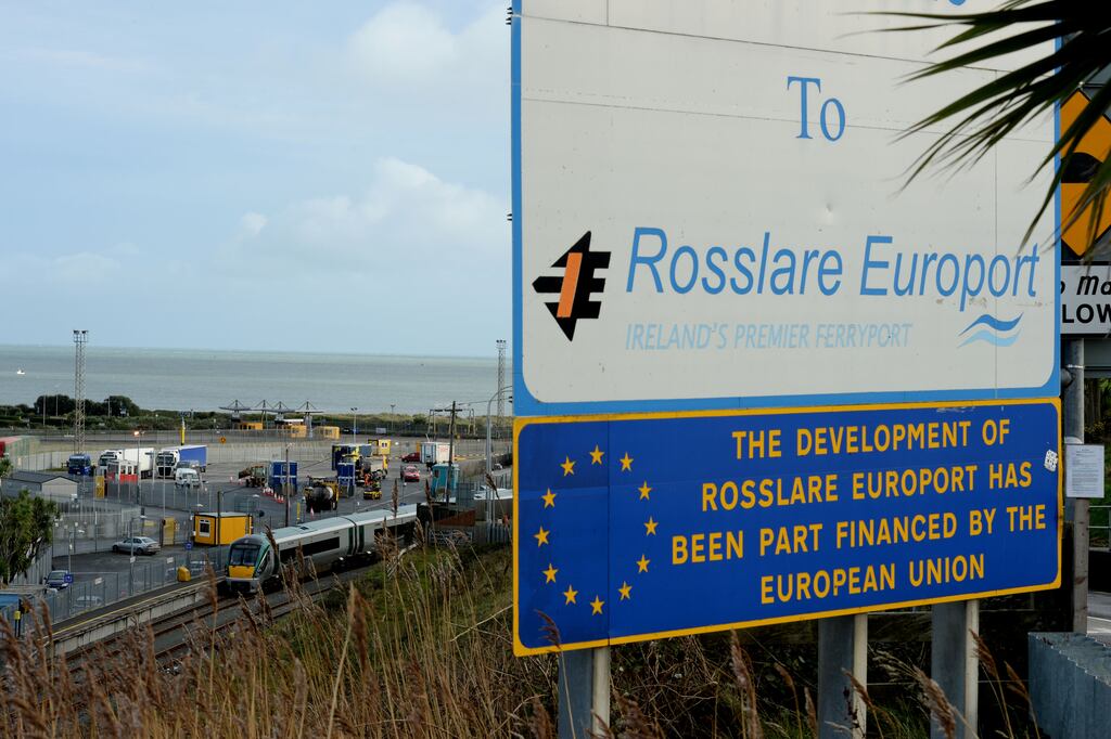 Gardaí said they were responding to a serious incident on board a passenger ferry en route to Rosslare, Co Wexford. Photograph: Alan Betson