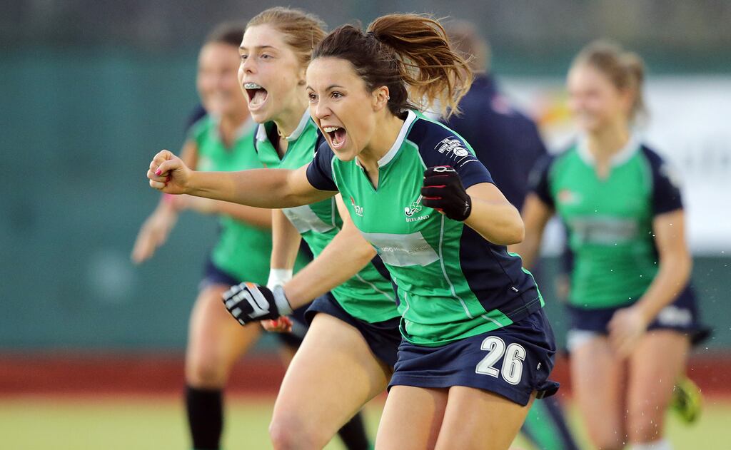 Anna O’Flanagan: scored hat-trick for Hermes in 8-1 defeat of Greenfields. Photograph: Morgan Treacy/Inpho