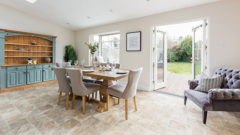 Dining area in rear extension