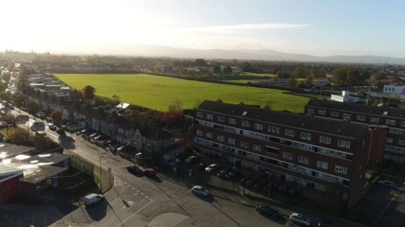 A section of the playing grounds at Dolphin Park, at the far left of the above picture are, are to be sold.
