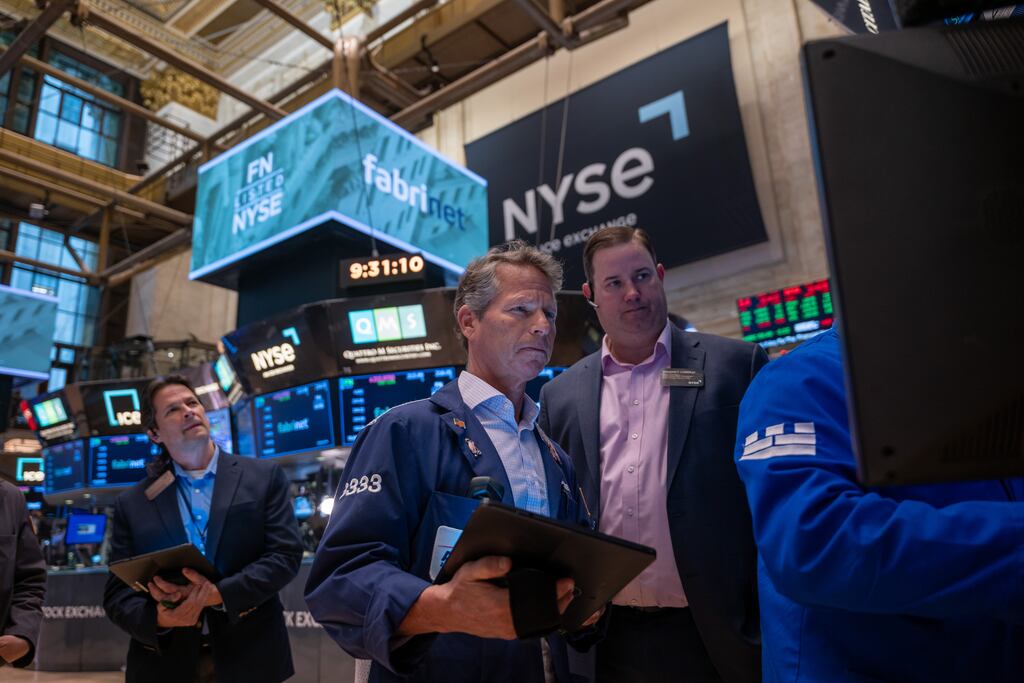 The S&P 500 struggled for direction in early afternoon trading after the US House of Representatives passed Mr Trump’s tax and spending bill. Photograph: Getty