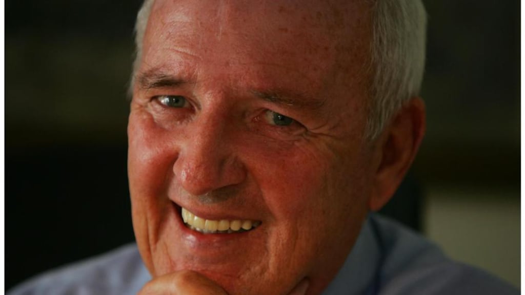 “He was a great broadcaster, an outstanding one and a wonderful person too.” Photograph: Bryan O’Brien