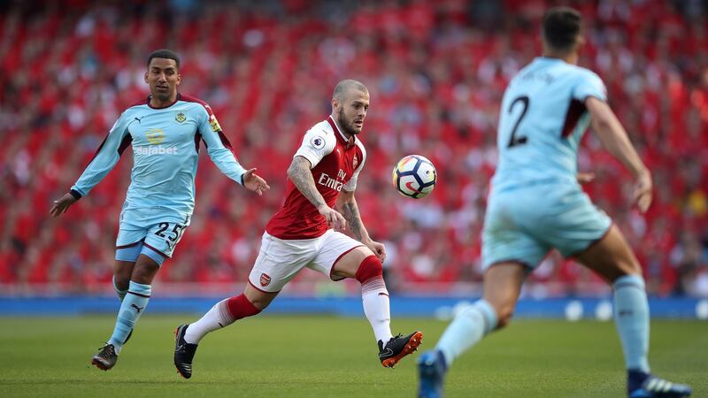 Jack Wilshere is set to miss out on a place in England’s World Cup squad. Photograph: Nick Potts/PA