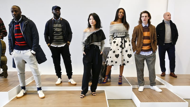 Variety show: the J.Crew presentation at New York Fashion Week. Photograph: Brian Ach/Getty Images