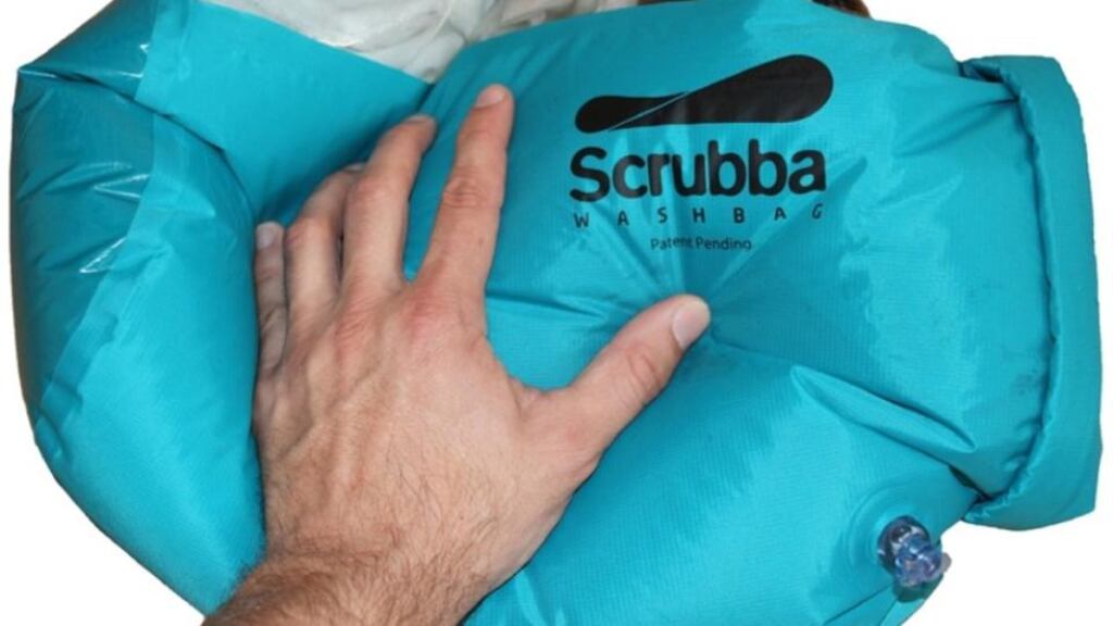 Scrubba washing bag
