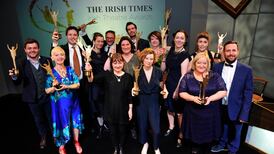 Video: Cillian Murphy and the Gleesons lead tributes to producer Anne Clarke at Irish Times Irish Theatre  Awards