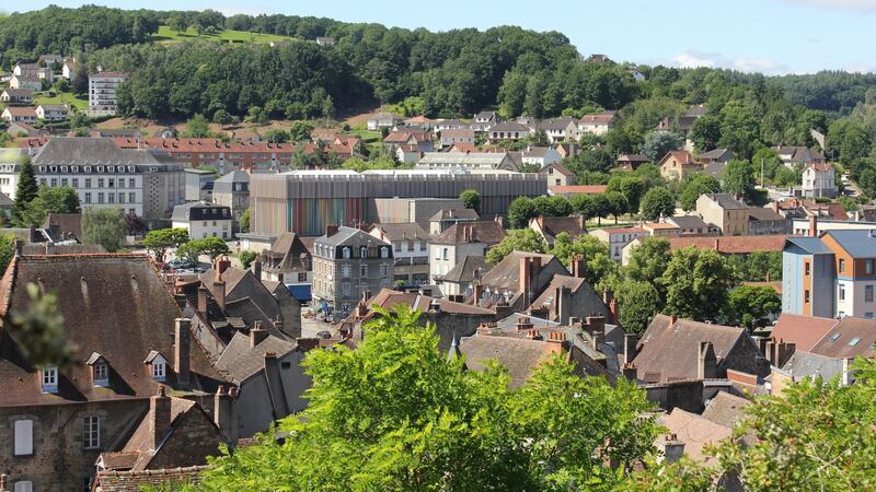 Aubusson with its population of about 5,000 is in the midlands of France, in the Creuse department of the Limousin region.