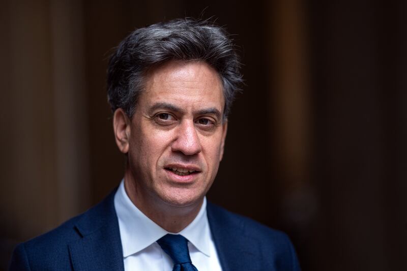 Ed Miliband, Britain’s energy secretary. Photograph: Carl Court/Getty Images
