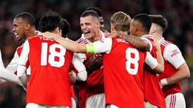 Granit Xhaka fires Arsenal to victory over PSV to seal Europa League progress