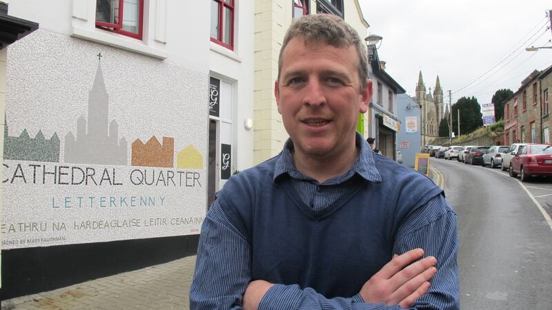 Donnan Harvey: made plan to revitalise area after watching the street he grew up on fall into decline