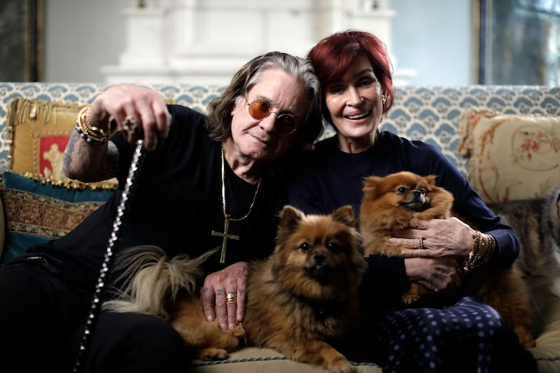 Ozzy and Sharon Osbourne in Ozzy Osbourne: Coming Home. Photograph: Ruairidh Connellan/Expectation/BBC