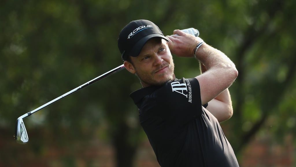 England’s Danny Willett  playing a practice round   ahead of the Tshwane Open at Pretoria Country Club in  South Africa. Photograph:   Warren Little/Getty Images
