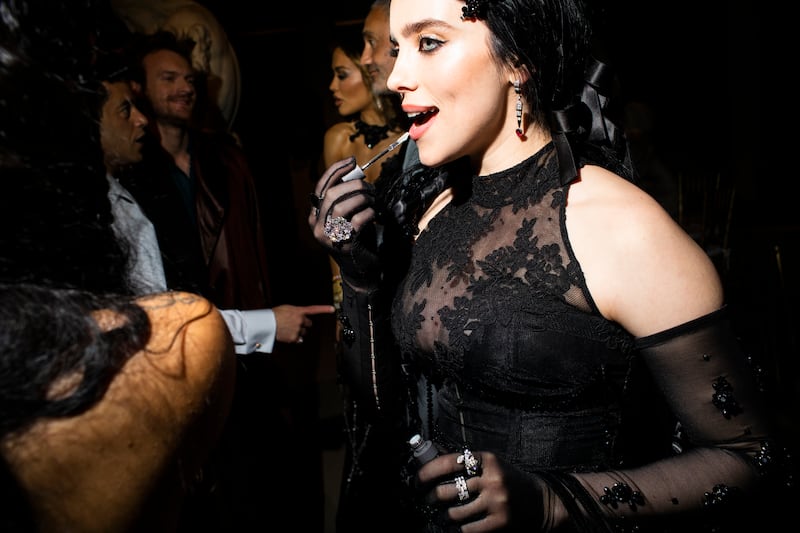 Billie Eilish at the Metropolitan Museum of Art's Costume Institute benefit gala in New York, May 1st, 2023. Photograph: Landon Nordeman/The New York Times