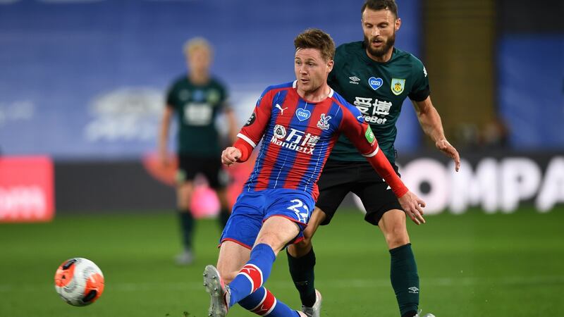 Crystal Palace midfielder James McCarthy last featured for Ireland in October 2016. Photograph: Daniel Leal-Olivas/Getty