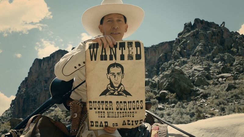 The Ballad of Buster Scruggs, directed by the Coen brothers, one of the Netflix films which is unlikely to get an Irish cinema release. Photograph: Netflix