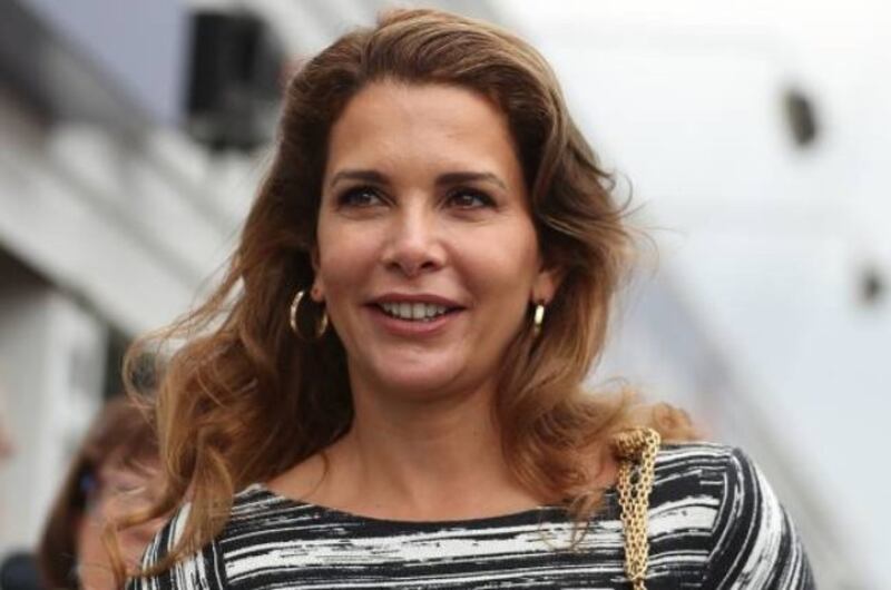 Jordan's Princess Haya bint al-Hussein is the wife of Princess Sheikha Latifa's father, Mohammed bin Rashid Al Maktoum. Photograph: Getty