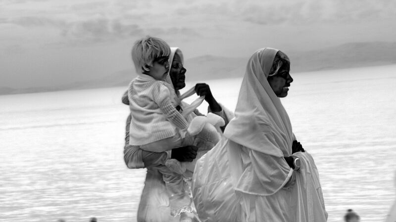 Still from Incoming #142, 2014-17© Richard Mosse. Courtesy of the artist, Jack Shainman Gallery and carlier|gebauer