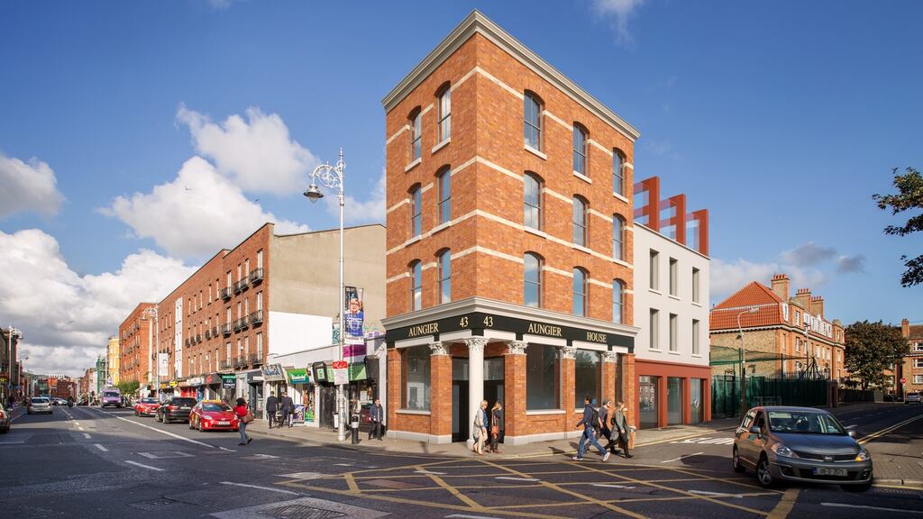 Computer generated image of Oakmount’s planned Aungier Street development.