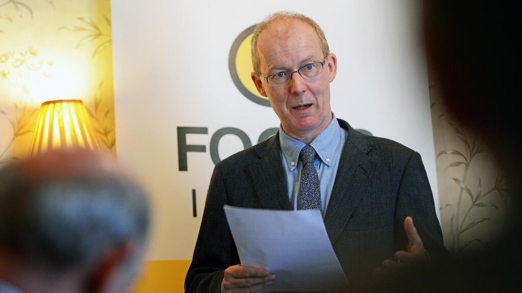Mike Allen, director of advocacy at Focus Ireland, said the report reflected the “enormous difficulties faced by the over 1,000 families that are homeless”. Photograph: Eric Luke
