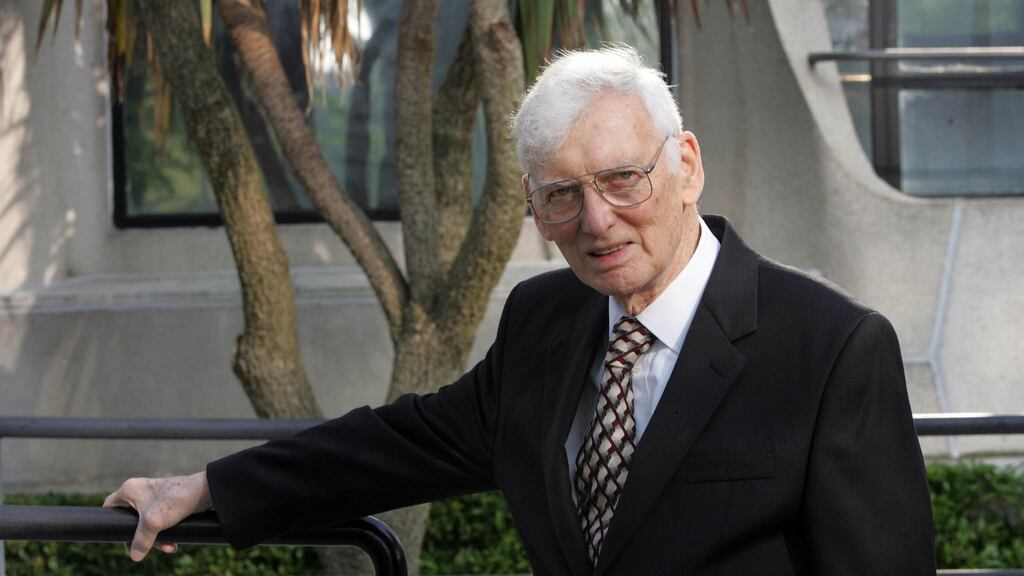 Former US ambassador Dan Rooney, pictured outside the American Embassy in Dublin in 2011. Several hundred people attended a Mass on Tuesday to remember Mr Rooney, who died aged 84 on April 13th. Photograph: Eric Luke