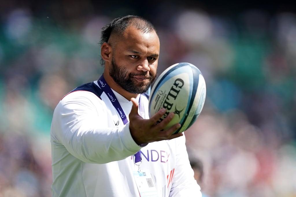 Billy Vunipola is firmly in England’s World Cup plans on the basis he proves his fitness. Photograph: Mike Egerton/PA