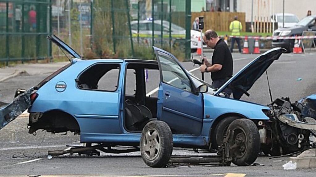 Sunday’s early morning crash in Bundoran left two dead and two others seriously injured. There were six adults in the car.