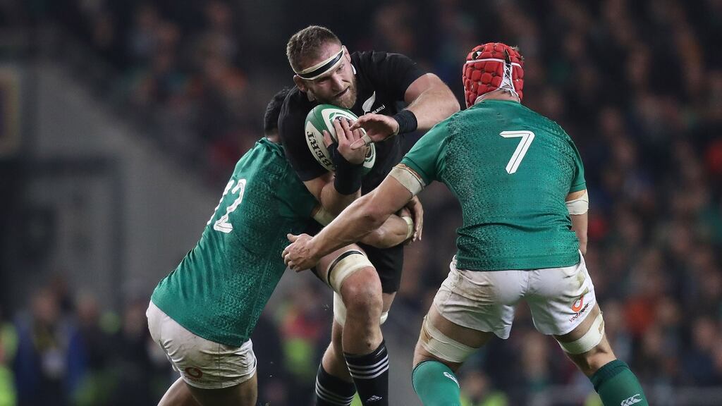 Kieran Read, 33, has said he is likely to leave New Zealand after the 2019 World Cup. Photograph: Billy Stickland/Inpho