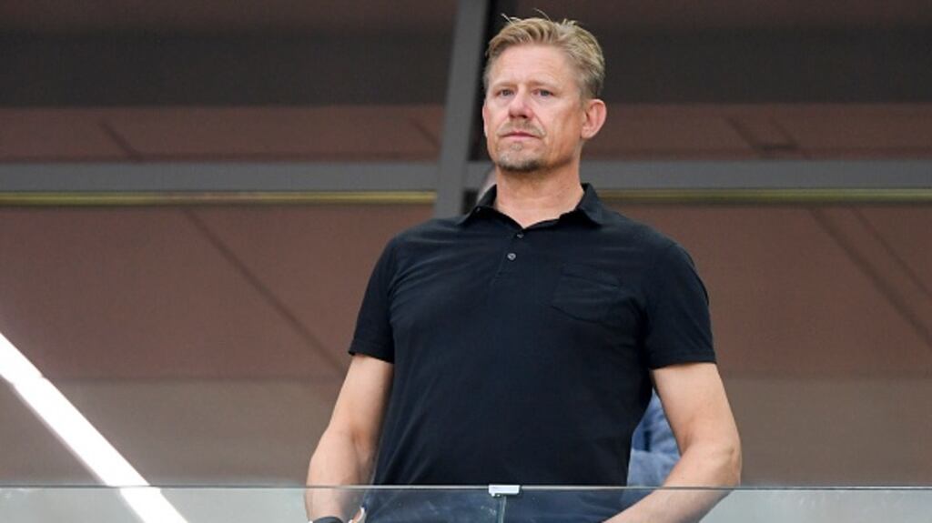 Peter Schmeichel is interested in a return to Old Trafford. Photograph: Andrew Surma/NurPhoto via Getty Images