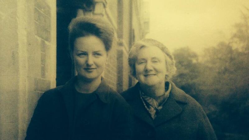 A family photograph of Sylvia Sheils (left) with her late mother Áine.