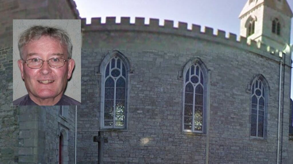 Fr Paddy Conway (inset) gave Michael Clune a lift into Ennis after Mr Clune broke into his house.