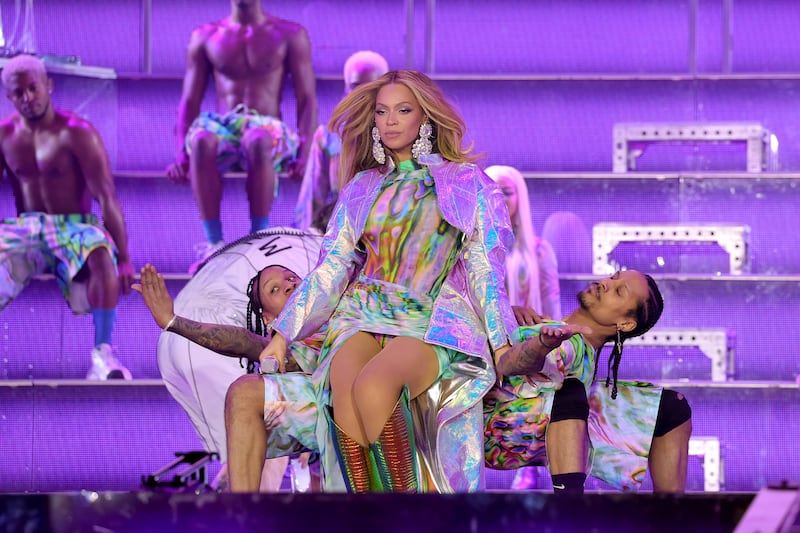 Beyoncé rewired dance music past in a show of stunning ambition and stamina. Photograph: Kevin Mazur/Getty Images for Parkwood