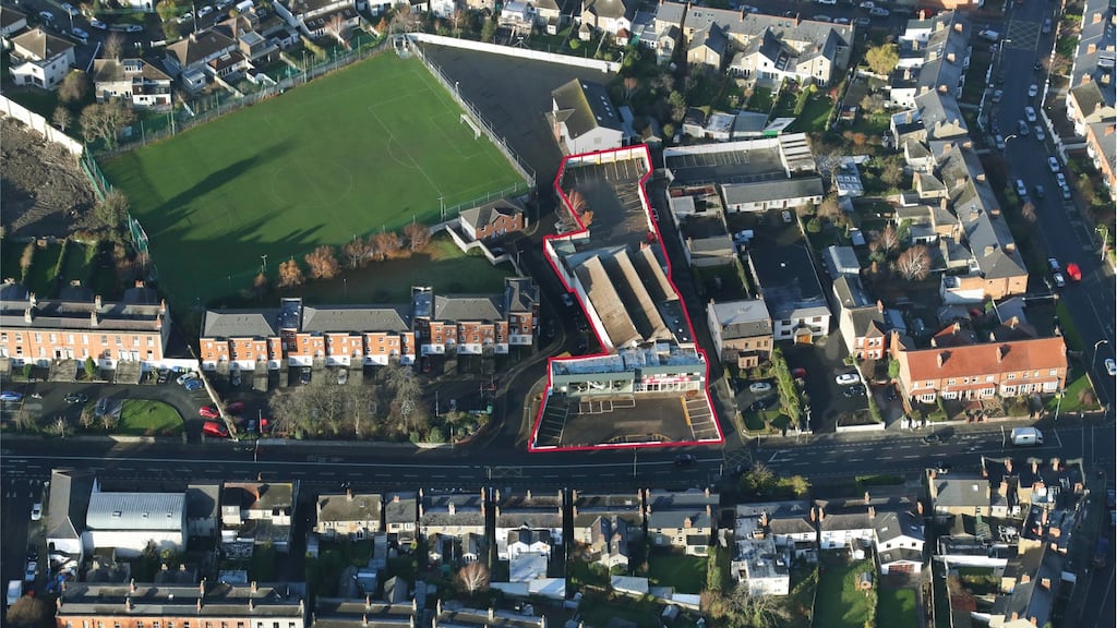 The former car showroom in Dublin 6W occupies a portion of the grounds some 3km from St Stephen’s Green and close to Rathgar and Terenure villages