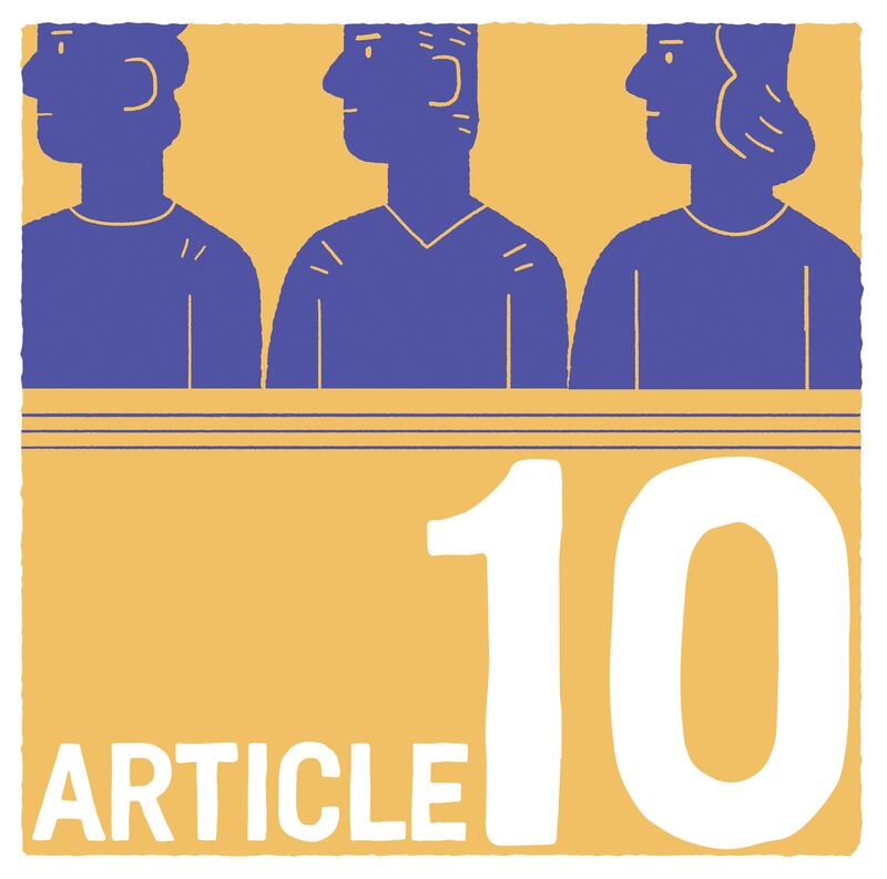If you must go on trial this should be done in public. The people who try you should not let themselves be influenced by others.