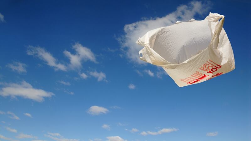 Plastic bags once accounted for five per cent of Irish litter