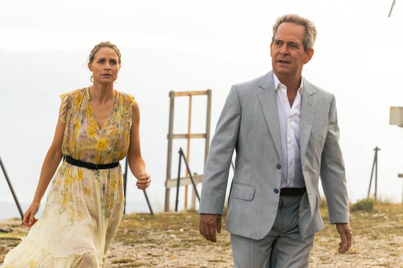 The Iris Affair: Niamh Algar and Tom Hollander