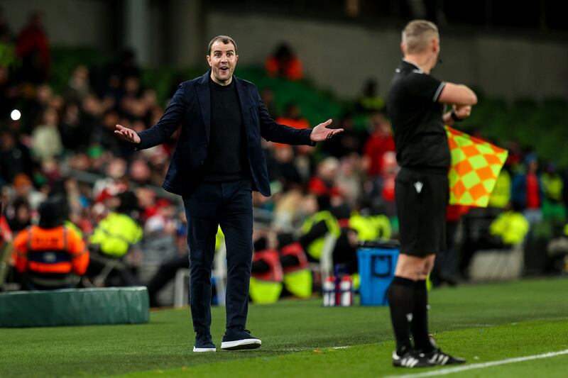 A straight talker by nature, O’Shea cannot give straight answer to this ongoing recruitment situation, and while he should know more than he is saying, he appears to be handcuffed by circumstance. Photograph: Ryan Byrne/Inpho