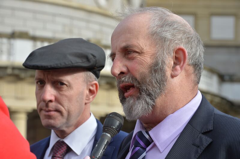 Michael and Danny Healy-Rae are very wealthy businessmen as well as successful politicians. Photograph: Alan Betson