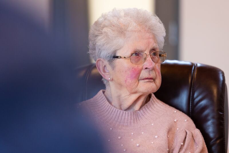 Teresa Cullinan doesn't think much of the €12 increase in her pension. Photograph: Tom O'Hanlon