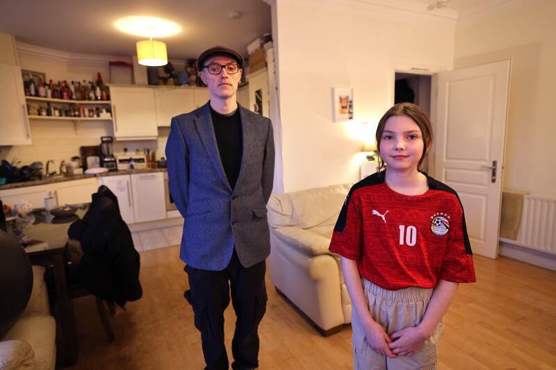 Paul Harney: 'In the past 16 months, we’ve viewed 15 rental properties, without success. Each viewing has over 20 people attending, and landlords tend to avoid renting to families with children or those receiving HAP support.'
Photograph: Dara Mac Dónaill/The Irish Times