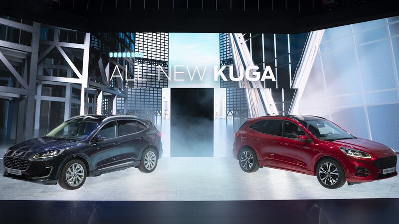 One of the highlights of the Amsterdam event was the unveiling of the new Kuga crossover.